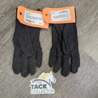 Light Pimple Riding Gloves *gc, clean, faded, rubs, pills, thin edges, older?
