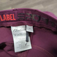 JUNIORS Euro Seat Breeches *gc, mnr dirt?stains, faded?
