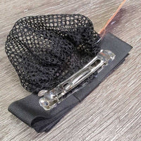 Light Hair Net & Nylon Ribbon - Bow, Hair Clip *xc/like new
