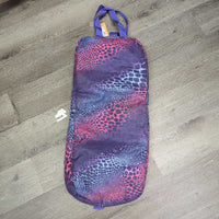 Thick Padded Bridle Bag, zipper *xc/like new, clean & mnr dirt?stain
