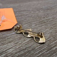 Three Horses Stock Pin *vgc, rubs, faded?
