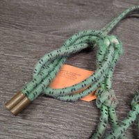 Thick Nylon Rope Halter *fair/poor, v.frayed, v.rubbed & threads, popped/holes
