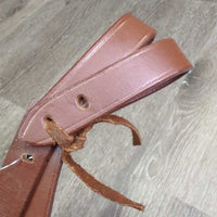 Wide Leather Split Reins, Leather Laces, Loops *like new
