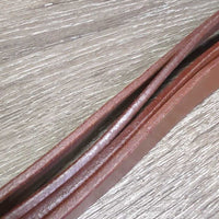 Wide Leather Split Reins, Leather Laces, Loops *like new
