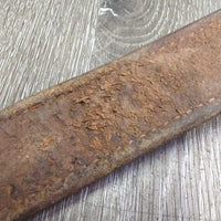 1.5" Narrow Leather Breastcollar, conway buckle *N0 straps, gc, rubs, scrapes
