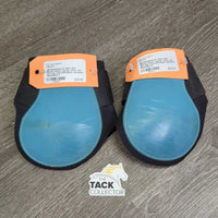 Pr Open Hind Boots, velcro *vgc/gc, clean, mnr dirt, hair, scuffs/scrapes, discolour
