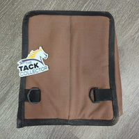 Hvy Cordura Trail Bag *gc/fair, missing strap & buckles, dusty, faded, rubs, frays, stains, older, dirty
