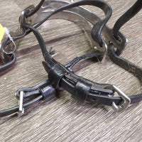 Pr Hammerhead Spurs, narrow lthr straps *vgc, mnr dirt, scuffs
