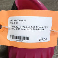 Pr Velcro Bell Boots *like new, stiff, warped?
