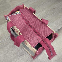 4 Fleece Polos, Satin Trim, bag, tags *xc, clean, mnr linty, rubs & hair
