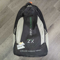 Sport Vibe ZX Mesh Sheet, detach neck, 5 vibe packs, 2 remotes, manual, backpack, 4 cords, 8 wall adapters, tail *WORKS, vgc, mnr dirt, stains, dusty
