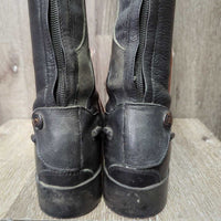 Field Boots, 2 Gold Forms, Ariat Green Boot Bag *vgc, clean, rubs, scrapes, stains, fading
