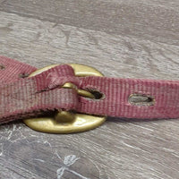Nylon Halter *fair, dirt, residue, stained, faded, rubs
