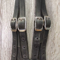 Light Nylon Web Sidepull Bridle *xc/like new, dusty, stains
