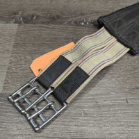 Neoprene Girth, x1 els *gc/fair, older, v.puckered els, residue, mnr dirt, hair, threads
