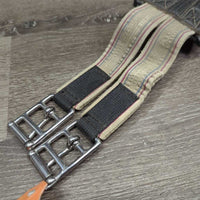 Neoprene Girth, x1 els *gc/fair, older, v.puckered els, residue, mnr dirt, hair, threads
