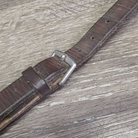 Elastic Breastplate, Biothane Running Martingale Attach, snaps *fair, older, x.holes, v.stretched, stains, creases, dirt, stiff, dry, creases
