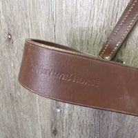 Leather Sidepull Bitless Bridle *vgc, mnr dusty, scrapes, rubs, dirty & creases

