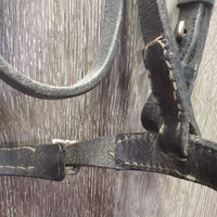 Rsd Bridle *gc, dry, stiff, tight keepers, srcapes, creases, film
