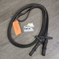 Rubber Reins, lthr stoppers *gc, dirt jockies, film, rubs, mnr melted spot, scraped edges
