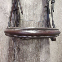 Rsd/Padded Monocrown Hunter Bridle, Rsd Braided Reins *xc, mnr film
