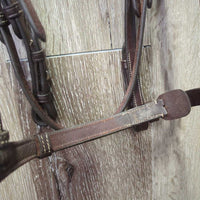 Rsd/Padded Monocrown Hunter Bridle, Rsd Braided Reins *xc, mnr film
