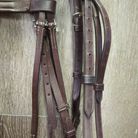 Rsd/Padded Monocrown Hunter Bridle, Rsd Braided Reins *xc, mnr film
