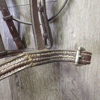 Rsd Bridle *gc/fair, repaired, rubs, scrapes, clean, stiff, older
