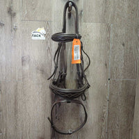 FS Rsd Wide Padded Bridle, flash, crank *vgc/xc, clean & dusty seams, dents, scraped edges, creases
