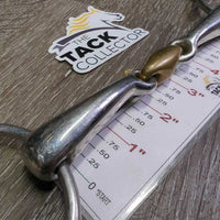 2 Ring French Link Universal Gag, center Lozenge Bit *vgc, clean & mnr residue?gunk, scuffs
