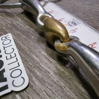2 Ring French Link Universal Gag, center Lozenge Bit *vgc, clean & mnr residue?gunk, scuffs
