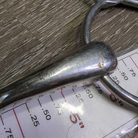2 Ring French Link Universal Gag, center Lozenge Bit *vgc, clean & mnr residue?gunk, scuffs
