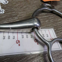 2 Ring French Link Universal Gag, center Lozenge Bit *vgc, clean & mnr residue?gunk, scuffs
