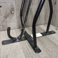 Wall Mount Saddle Rack *gc, dusty, scratches, scrapes
