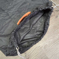 Nylon Helmet BackPack - Bag, Drawstring *gc, mnr stains, rubs & cut
