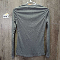 LS Shirt *vgc/xc, mnr cracking logo
