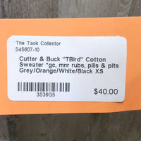 "TBird" Cotton Sweater *gc, mnr rubs, pills & pits
