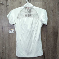 SS Lace Back Show Shirt *vgc, tag price $45
