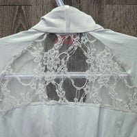 SS Lace Back Show Shirt *vgc, tag price $45
