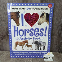 I Love Horses Activity Book by Walter Foster Jr *new, mnr bent corners
