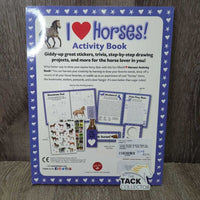 I Love Horses Activity Book by Walter Foster Jr *new, mnr bent corners
