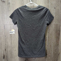 SS Cotton Shirt "Shut Up & Ride" *gc, faded, rubs, pills
