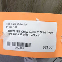 SS Crew Neck T Shirt *vgc, mnr rubs & pills
