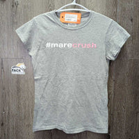 SS Shirt "#Mare Crush" *vgc, mnr rubs, cracking logos & pills
