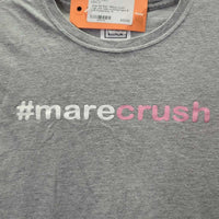 SS Shirt "#Mare Crush" *vgc, mnr rubs, cracking logos & pills
