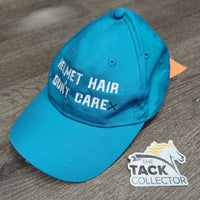 Ball Cap "Helmet Hair Don't Care" like new, v.mnr stains
