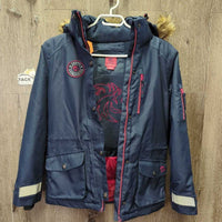 JUNIORS Winter Jacket, detach hood *vgc, broken zip, tag price $65
