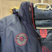 JUNIORS Winter Jacket, detach hood *vgc, broken zip, tag price $65
