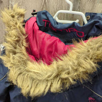 JUNIORS Winter Jacket, detach hood *vgc, broken zip, tag price $65
