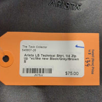 LS Technical Shirt, 1/4 Zip Up *xc/like new
